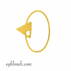 انگشتر طلا 18 عیار AT2456.0.39