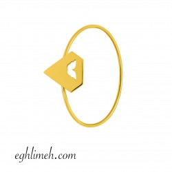 انگشتر طلا 18 عیار AT2460.0.39