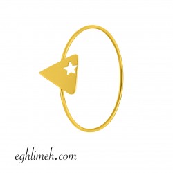 انگشتر طلا 18 عیار AT2464.0.39