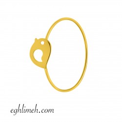 انگشتر طلا 18 عیار AT2481.0.38