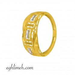 انگشتر طلا 18 عیار AT2493.0.87