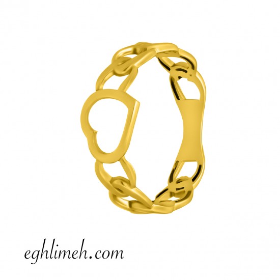 انگشتر طلا 18 عیار AT2526.1.46