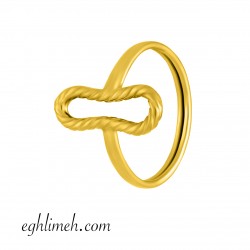 انگشتر طلا 18 عیار AT2577.0.55