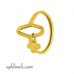 انگشتر طلا 18 عیار AT2661.0.66