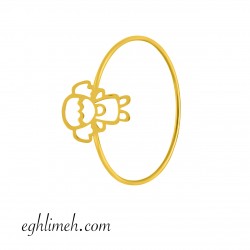انگشتر طلا 18 عیار AT2665.0.39