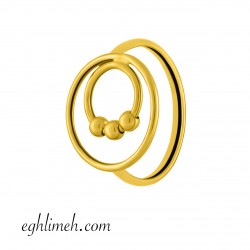 انگشتر طلا 18 عیار AT2700.0.69