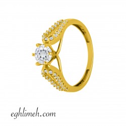 انگشتر طلا 18 عیار AT2708.2.28