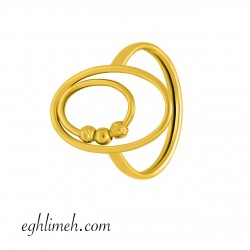 انگشتر طلا 18 عیار AT2756.0.75