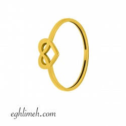 انگشتر طلا 18 عیار AT2763.0.74