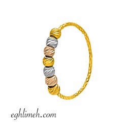 انگشتر طلا 18 عیار AT596.0.73