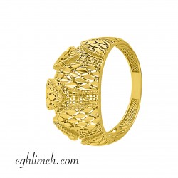 انگشتر طلا 18 عیار AT769.2.22