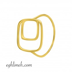 انگشتر طلا 18 عیار AT967.1.10