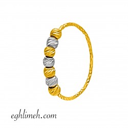 انگشتر طلا 18 عیار AT424.0.72