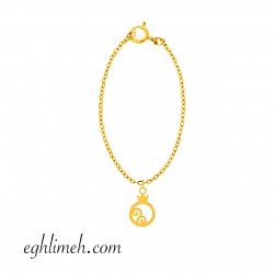 آویز ساعت طلا 18 عیار WT326.0.62
