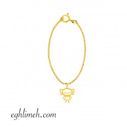 آویز ساعت طلا 18 عیار WT329.0.60