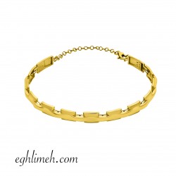 دستبند طلا 18 عیار DT1073.5.62