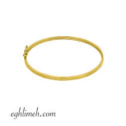 دستبند النگویی سایز 1 طلا 18 عیار DT1115.3.21