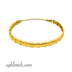 دستبند طلا 18 عیار DT1253.5.68