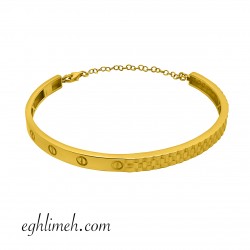 دستبند طلا 18 عیار DT1355.6.83