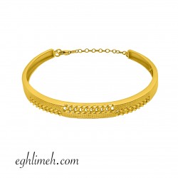 دستبند طلا 18 عیار DT1360.7.65