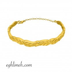 دستبند طلا 18 عیار DT1365.6.25
