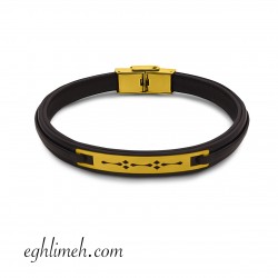 دستبند مردانه طلا 18 عیار DT1370.0.21