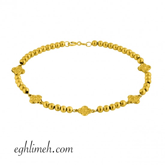 دستبند طلا 18 عیار DT1738.1.55