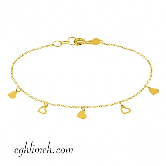 دستبند طلا 18 عیار DT1789.0.65