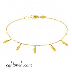 دستبند طلا 18 عیار DT1790.0.74 دستبند طلا 18 عیار DT1790.0.74