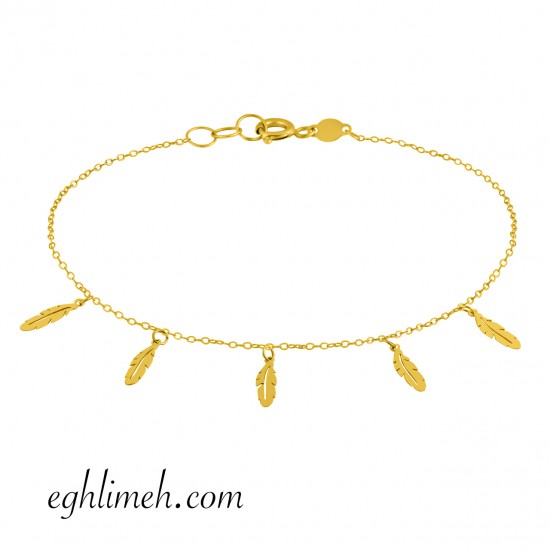 دستبند طلا 18 عیار DT1790.0.74