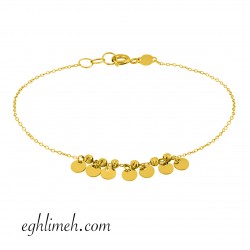 دستبند طلا 18 عیار کد DT1791.1.29 دستبند طلا 18 عیار کد DT1791.1.29