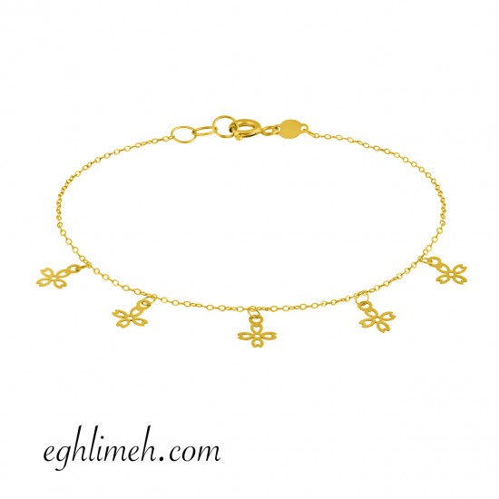 دستبند طلا 18 عیار DT1792.0.61