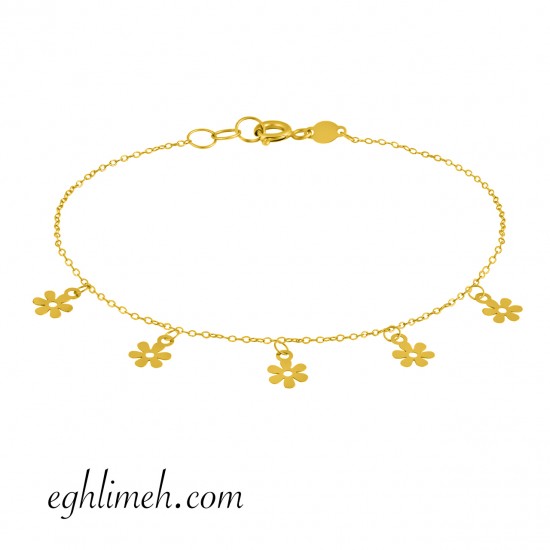 دستبند طلا 18 عیار DT1793.0.68