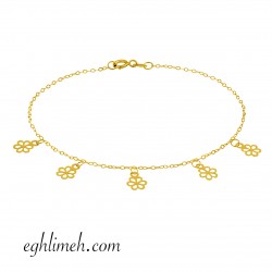 دستبند طلا 18 عیار DT1798.0.62