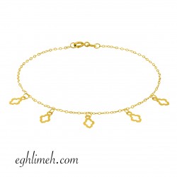 دستبند طلا 18 عیار DT1800.0.58 دستبند طلا 18 عیار DT1800.0.58