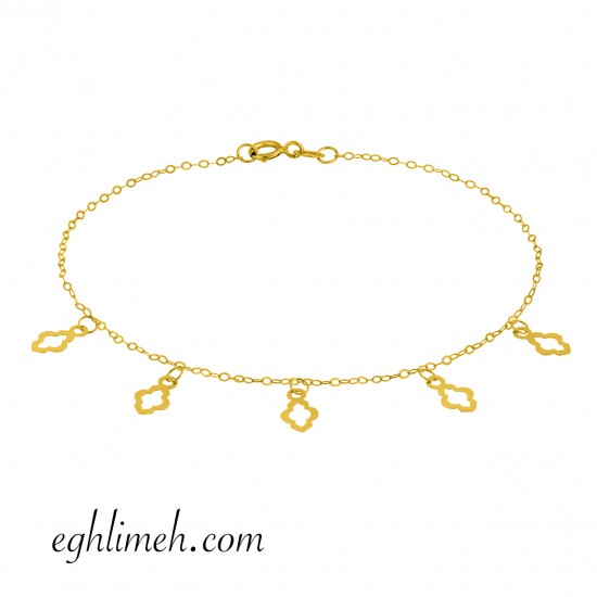 دستبند طلا 18 عیار DT1800.0.58