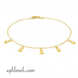دستبند طلا 18 عیار DT1802.0.58