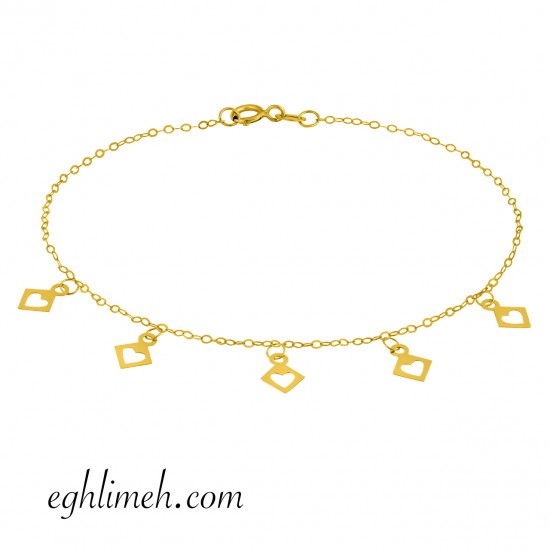 دستبند طلا 18 عیار DT1804.0.59