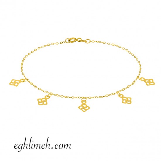 دستبند طلا 18 عیار DT1805.0.61