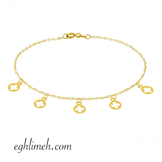 دستبند طلا 18 عیار DT1806.0.62