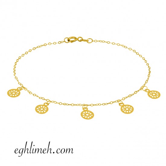 دستبند طلا 18 عیار DT1808.0.66
