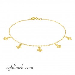دستبند طلا 18 عیار DT1809.0.60
