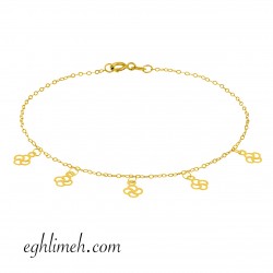دستبند طلا 18 عیار DT1810.0.58