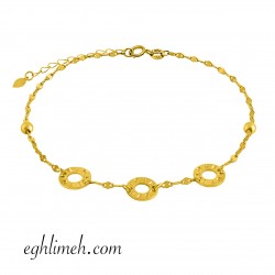 دستبند طلا 18 عیار DT1812.0.96 دستبند طلا 18 عیار DT1812.0.96