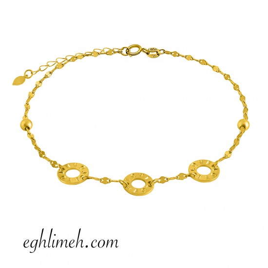 دستبند طلا 18 عیار DT1812.0.96