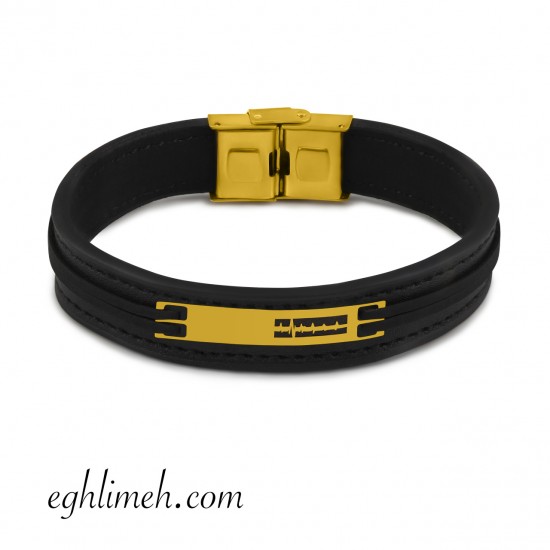 دستبند مردانه طلا 18 عیار DT1816.0.21