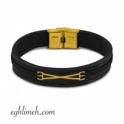 دستبند مردانه طلا 18 عیار DT1819.0.13 دستبند مردانه طلا 18 عیار DT1819.0.13