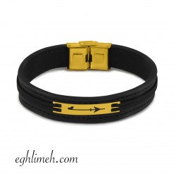 دستبند مردانه طلا 18 عیار DT1821.0.24 دستبند مردانه طلا 18 عیار DT1821.0.24