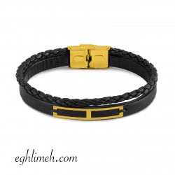 دستبند مردانه طلا 18 عیار DT1829.0.20 دستبند مردانه طلا 18 عیار DT1829.0.20