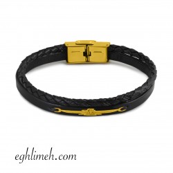 دستبند مردانه طلا 18 عیار DT1830.0.13 دستبند مردانه طلا 18 عیار DT1830.0.13